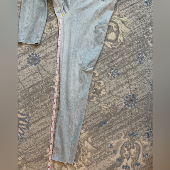 Lululemon Fast and Free Tight 25" *Nulux City Grit White Blue Fog - Picture 8 of 14